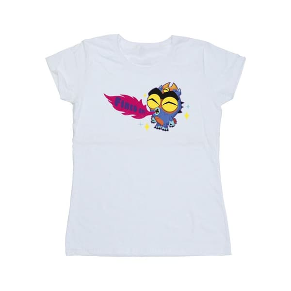 Disney Dam/Tjej Big Hero 6 Baymax Fred Fired Up T-shirt i bomull