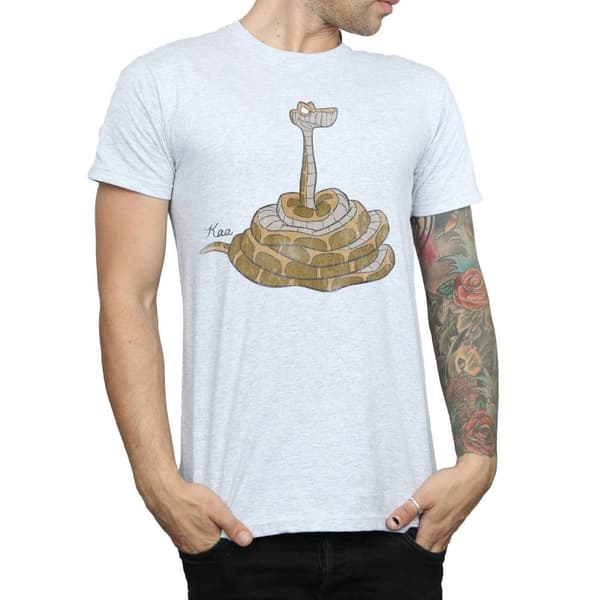 Disney Mens The Jungle Book Classic Kaa T-Shirt