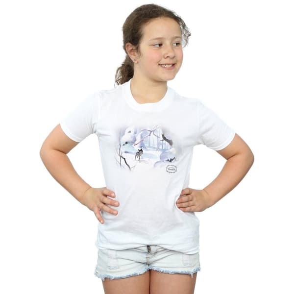 Disney Bambi Snow T-shirt i bomull för flickor