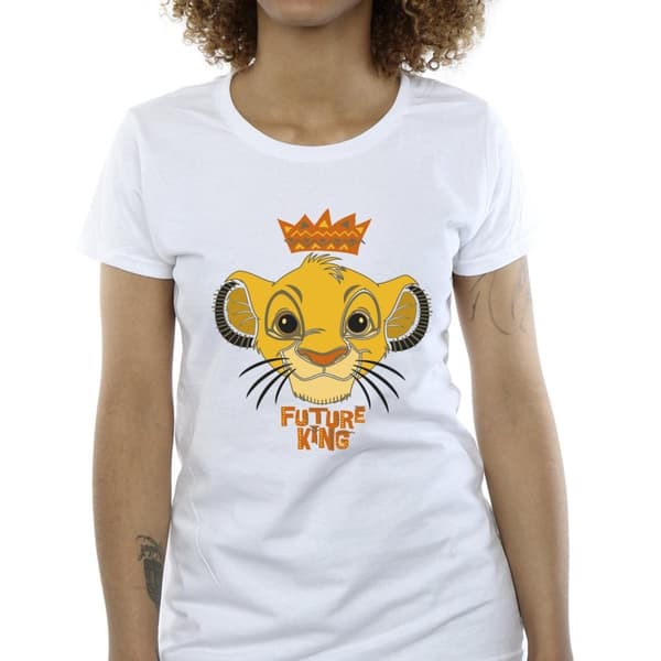 Disney Womens/Ladies The Lion King Future King Cotton T-Shirt