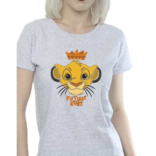Disney Womens/Ladies The Lion King Future King Cotton T-Shirt