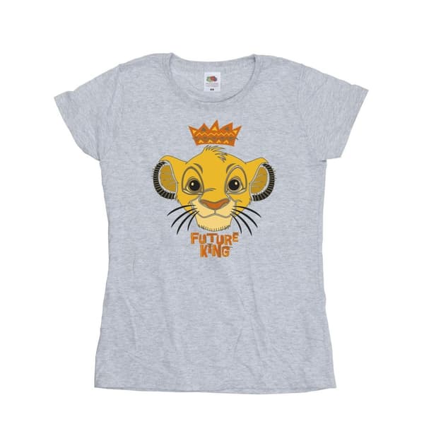 Disney Womens/Ladies The Lion King Future King Cotton T-Shirt