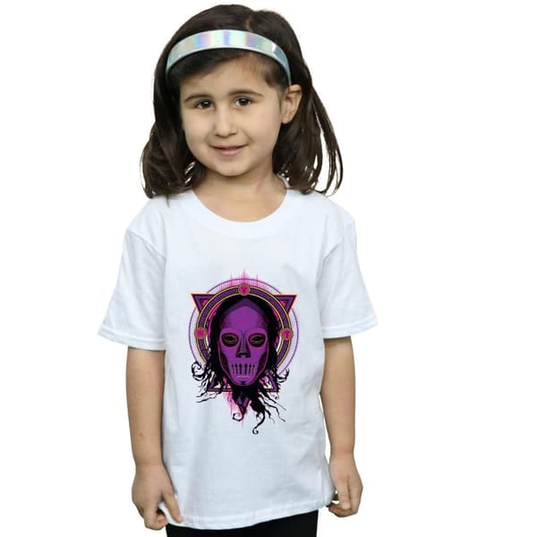Harry Potter Neon Death Eater T-shirt i bomull för flickor