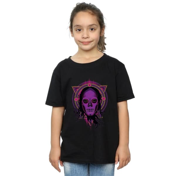 Harry Potter Neon Death Eater T-shirt i bomull för flickor