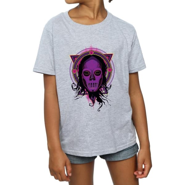 Harry Potter Neon Death Eater T-shirt i bomull för flickor