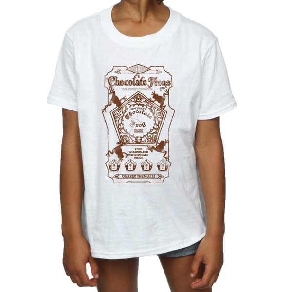 Harry Potter Chokladgrodornas t-shirt i bomull med monoetikett