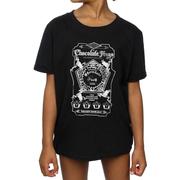 Harry Potter Chokladgrodornas t-shirt i bomull med monoetikett