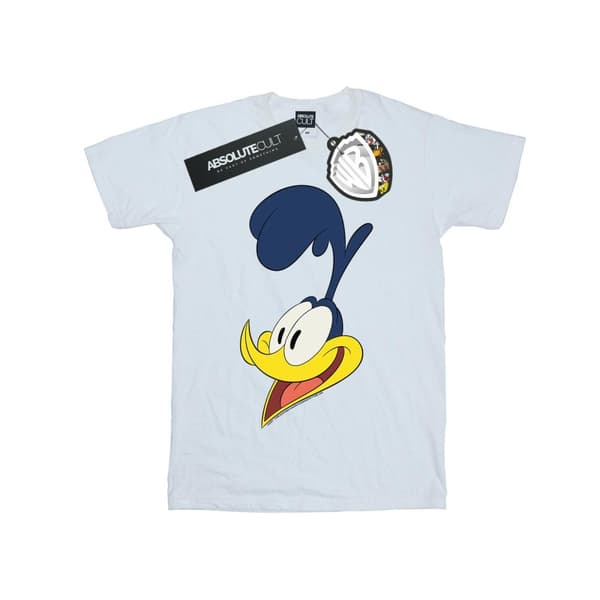 Looney Tunes Girls Road Runner Face Cotton T-Shirt