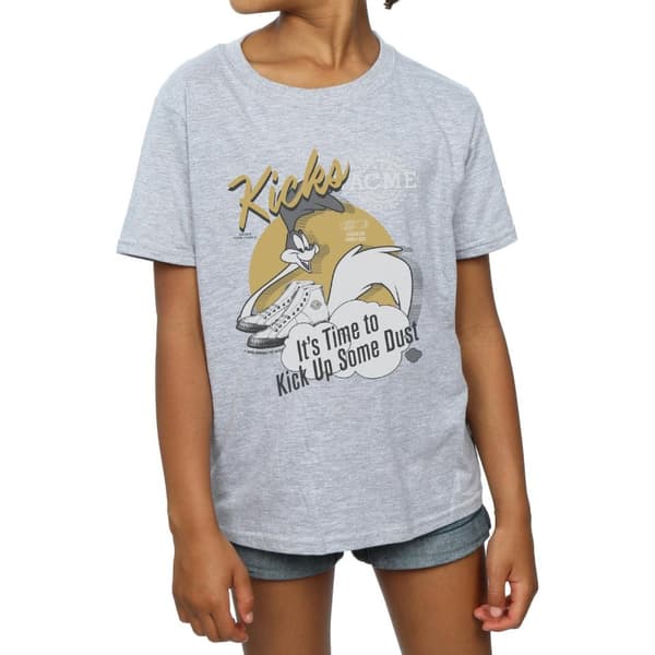 Looney Tunes Road Runner Kicks bomulls-T-shirt för flickor