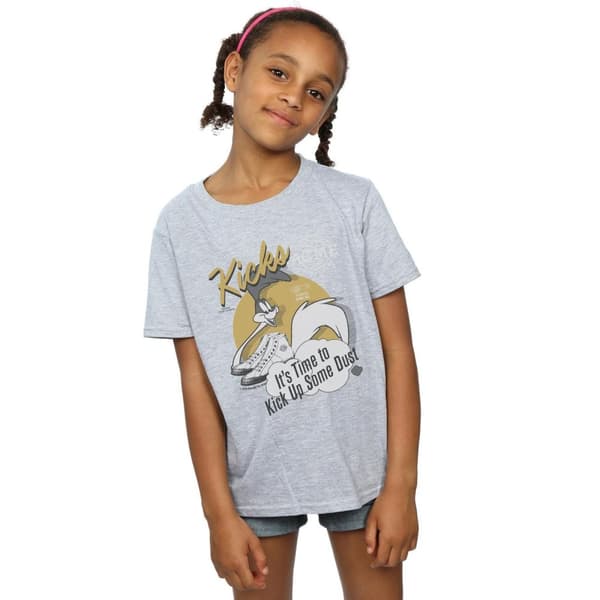 Looney Tunes Road Runner Kicks bomulls-T-shirt för flickor