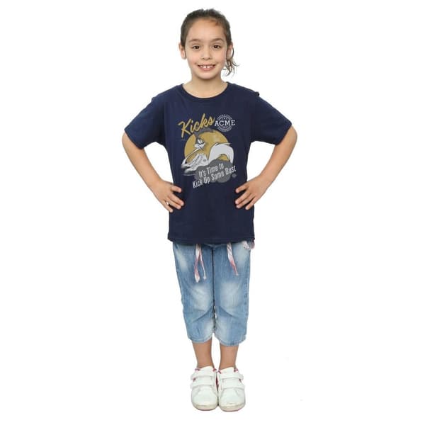 Looney Tunes Road Runner Kicks bomulls-T-shirt för flickor