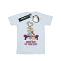 Miniatyrbillede 1 af 3: Looney Tunes Mens Bugs And Lola Valentine´s Cuddle T-Shirt