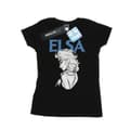Pikkukuva 1 / 3: Disney Womens/Ladies Frozen Elsa Profile Sketch Cotton T-Shirt