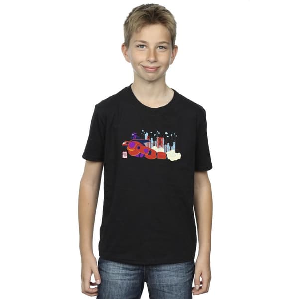 Disney Boys Big Hero 6 Baymax Hiro Bridge T-Shirt