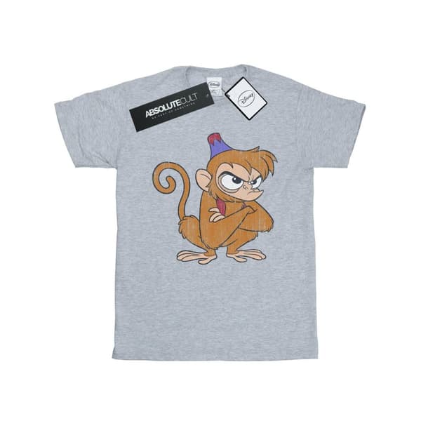 Disney Girls Aladdin Classic Angry Abu Cotton T-Shirt