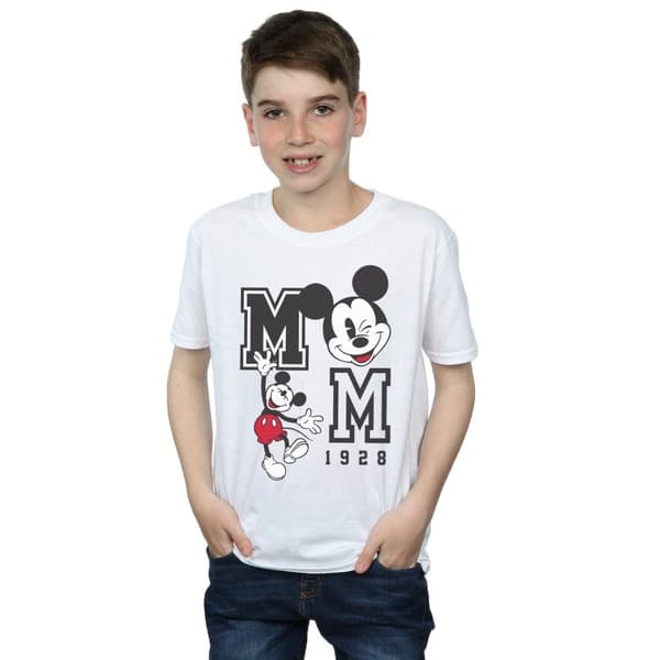 Disney Boys Mickey Mouse Jump And Wink T-Shirt