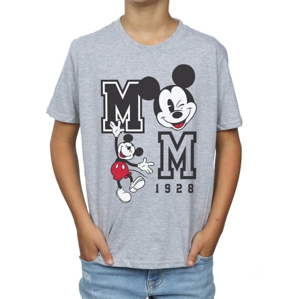 Disney Boys Mickey Mouse Jump And Wink T-Shirt