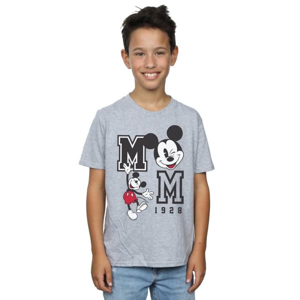 Disney Boys Mickey Mouse Jump And Wink T-Shirt