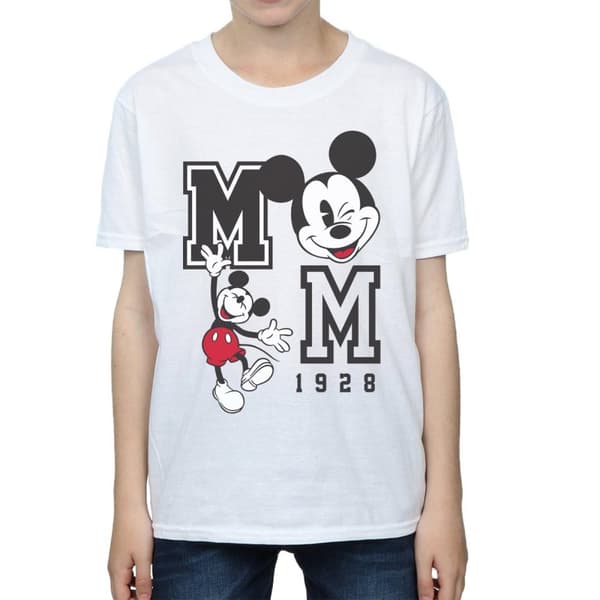 Disney Boys Mickey Mouse Jump And Wink T-Shirt