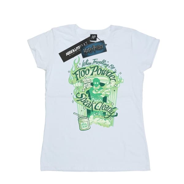 Harry Potter Womens/Ladies Floo Powder Cotton T-Shirt