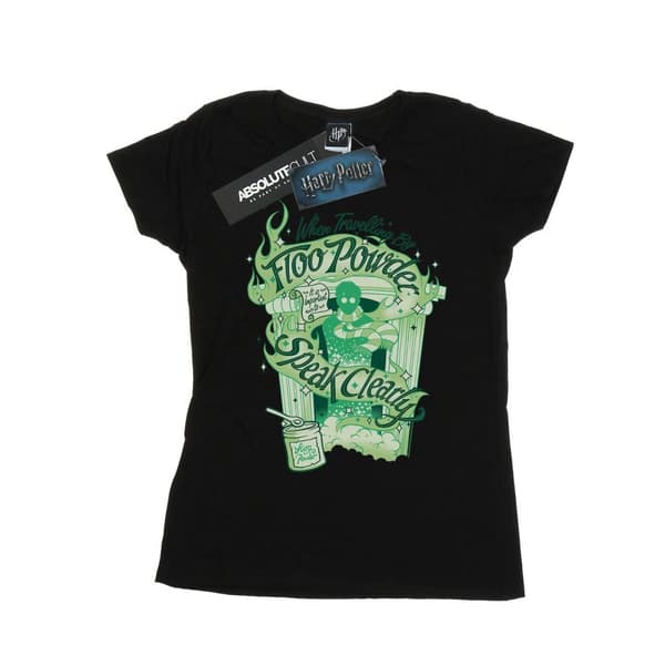 Harry Potter Womens/Ladies Floo Powder Cotton T-Shirt