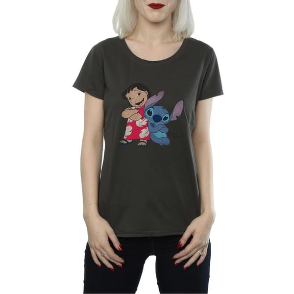 Disney Womens/Ladies Lilo And Stitch Classic Cotton T-Shirt