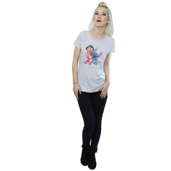 Disney Womens/Ladies Lilo And Stitch Classic Cotton T-Shirt