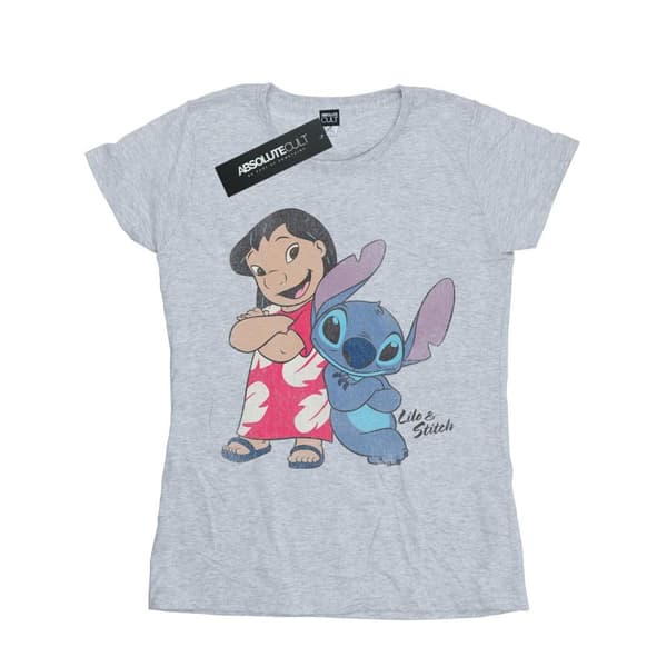 Disney Womens/Ladies Lilo And Stitch Classic Cotton T-Shirt