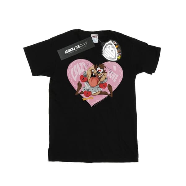 Looney Tunes Pojkar Taz Alla hjärtans dag Crazy In Love T-shirt