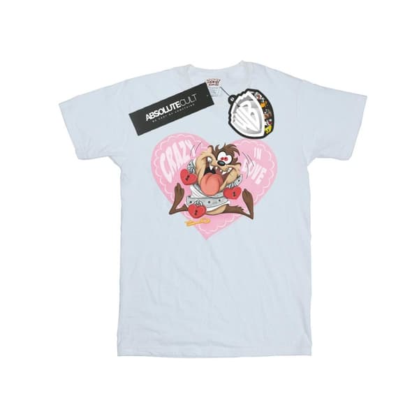 Looney Tunes Pojkar Taz Alla hjärtans dag Crazy In Love T-shirt