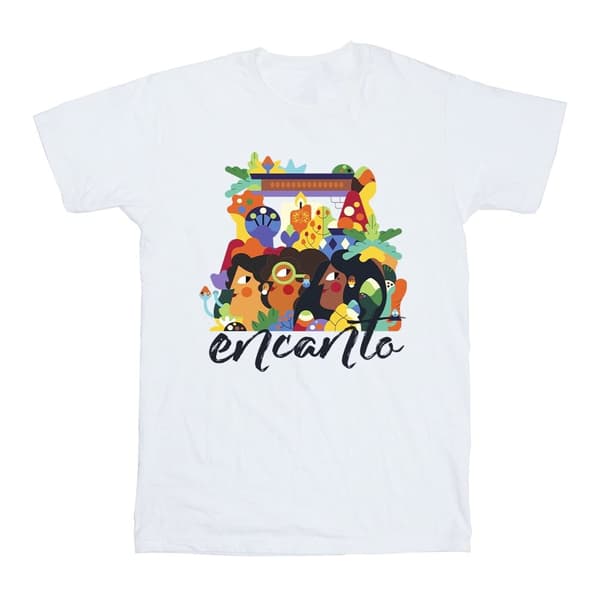 Disney Girls Encanto Sisters Cotton T-Shirt