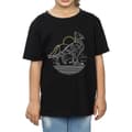 Miniatyrbillede 3 af 5: Harry Potter Girls Buckbeak Line Art Cotton T-Shirt
