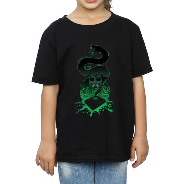 Harry Potter Girls Nagini Silhouette Cotton T-Shirt