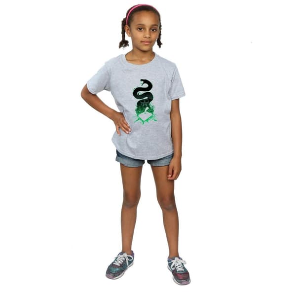 Harry Potter Girls Nagini Silhouette Cotton T-Shirt