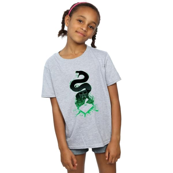Harry Potter Girls Nagini Silhouette Cotton T-Shirt