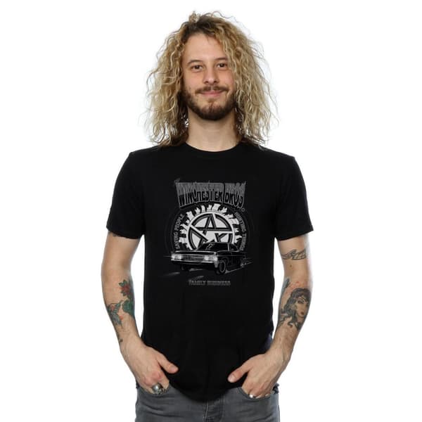 Supernatural Mens Winchester Bros T-Shirt