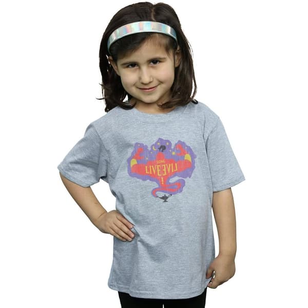 Disney Girls The Descendants Genie Long Live Cotton T-Shirt