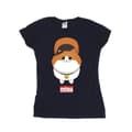 Miniatyrbild 1 av 3: Disney Dam/Tjej Big Hero 6 Baymax Kitten Face T-shirt i bomull