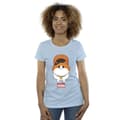Miniatyrbild 2 av 3: Disney Dam/Tjej Big Hero 6 Baymax Kitten Face T-shirt i bomull