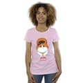 Miniatyrbild 2 av 3: Disney Dam/Tjej Big Hero 6 Baymax Kitten Face T-shirt i bomull
