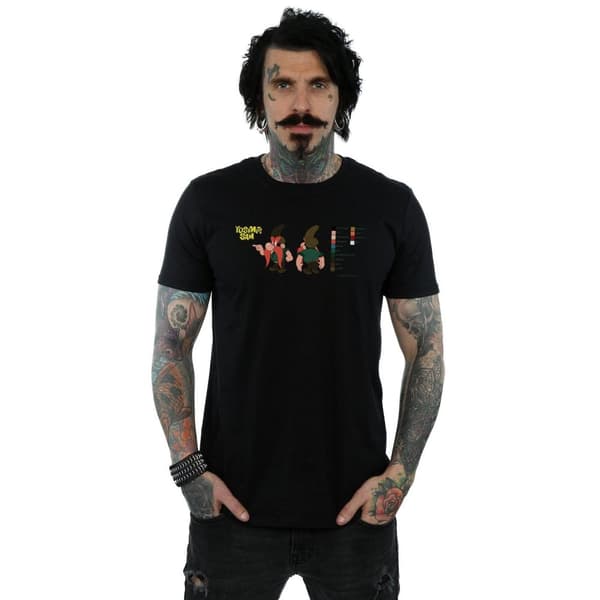 Looney Tunes Mens Yosemite Sam Colour Code T-Shirt