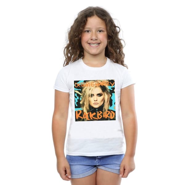 Debbie Harry Girls Rockbird Cover Cotton T-Shirt