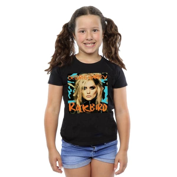 Debbie Harry T-shirt i bomull med Rockbird-överdrag för flickor