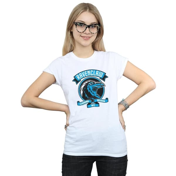 Harry Potter Womens/Ladies Ravenclaw Toon Crest Cotton T-Shirt