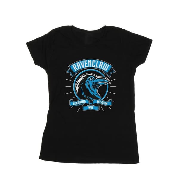 Harry Potter Womens/Ladies Ravenclaw Toon Crest Cotton T-Shirt