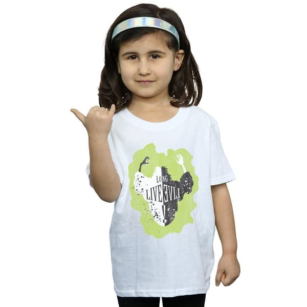 Disney Girls The Descendants Cruella Long Live Cotton T-Shirt