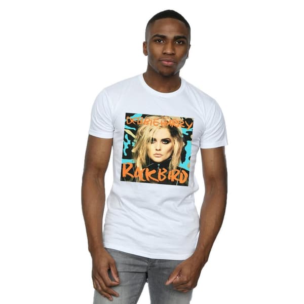 Debbie Harry Mens Rockbird Cover T-Shirt