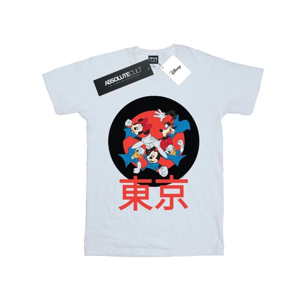 Disney Pojkar Musse Pigg Team Huddle T-shirt White 7-8 Years