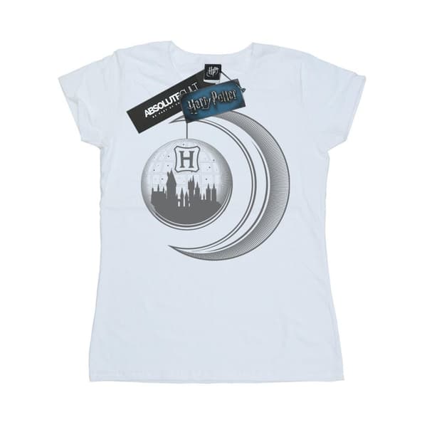 Harry Potter Womens/Ladies Hogwarts Moon Cotton T-Shirt