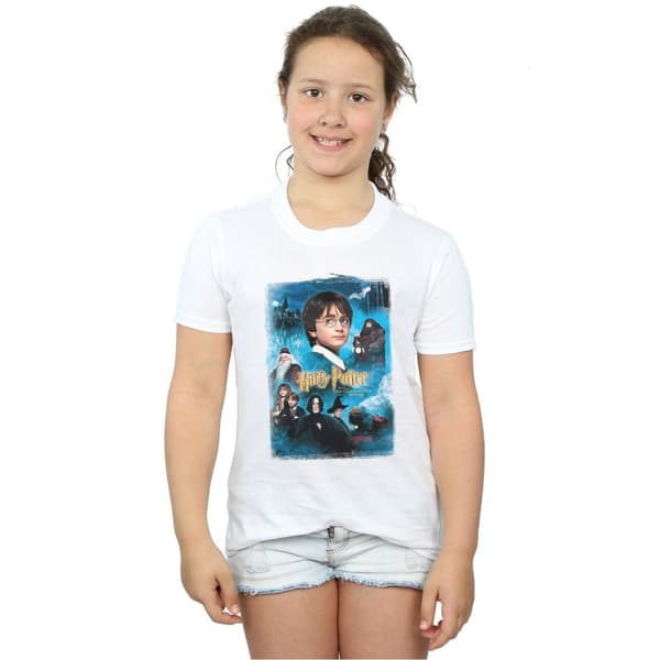 Harry Potter Girls Philosopher´s Stone Cotton T-Shirt